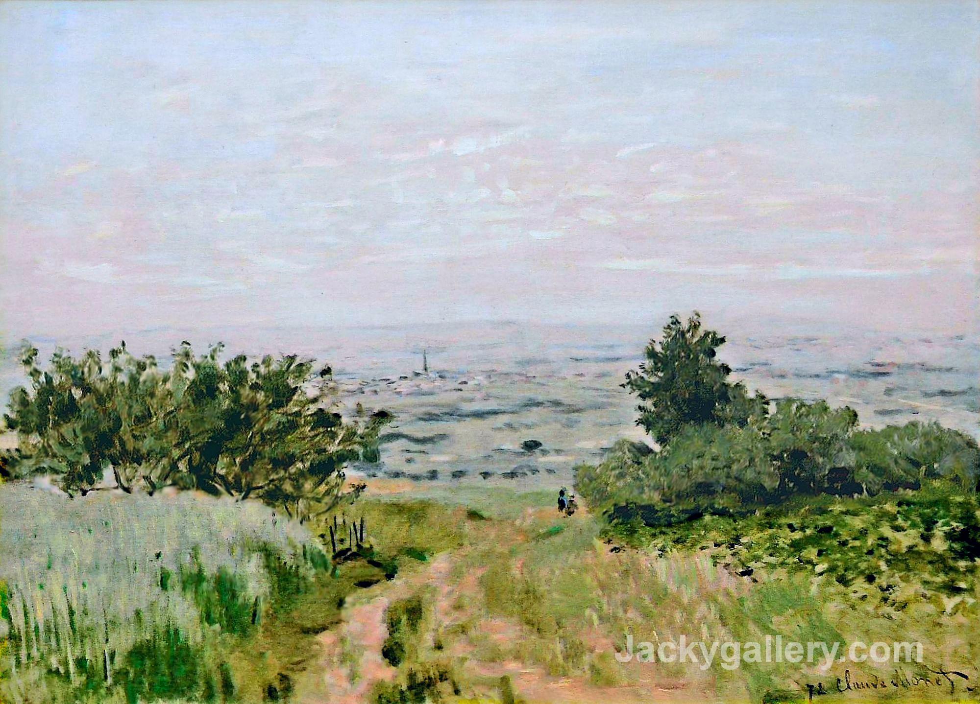 View to the Plain of Argenteuil by Claude Monet paintings reproduction